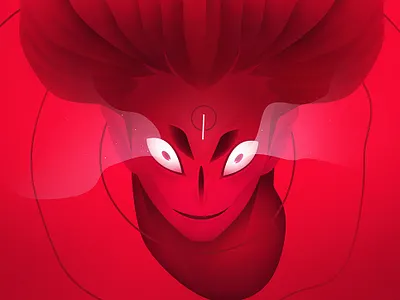 Red Demon art character characterdesign concept design illustration