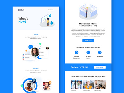 Blink - e shot creative app blink brand create creative design email graphic illustration marketing sales ui ux