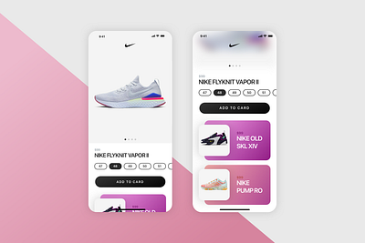 Nike Shop UI Concept (Sketch Freebie) free freebie sketch sketchapp ui user interface ux