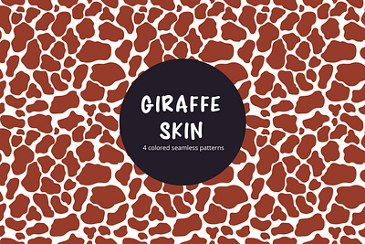 Giraffe Skin Vector Free Seamless Pattern free freebie freegraphics freepatterns freevector graphics pattern typography vector