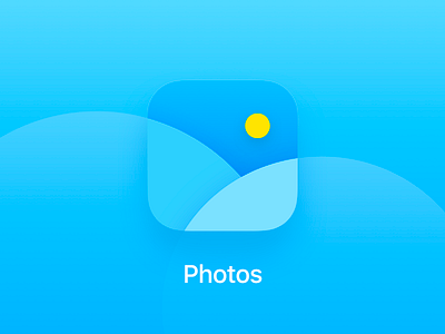 Photos application icon