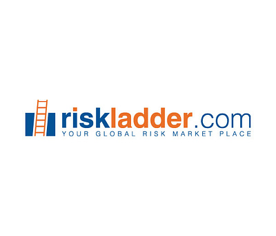 Risk Ladder branding design logo marketplace risk vector