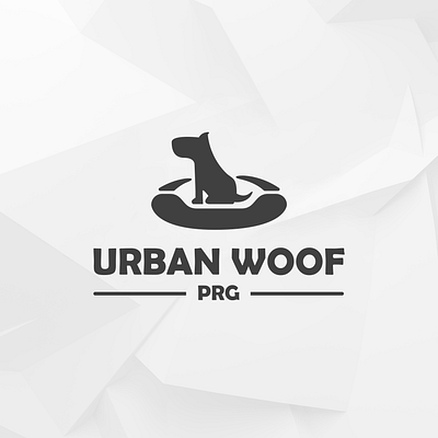 Urban woof Logotype dog logotype logotypes pet pet bed pet logo