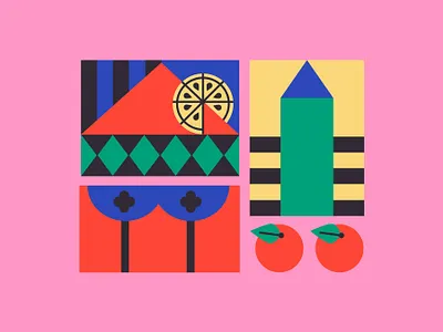 fruit design graphic illustration minimal vector