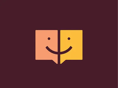 Speak For Good branding bubble chat design good icon illustration logo public smile smiley social speaking speech vector