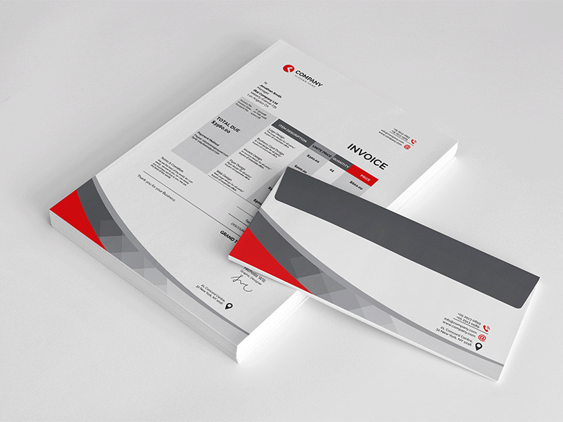 Corporate Identity blue branding branding identity branding stationery branding template business card corporate corporate identity creative custom envelope folder illustrator invoice latest letter letterhead modern personal