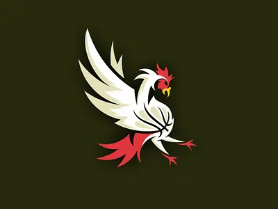 Galitos basketball team logo (update) basketball design fighting galitos illustration logo rooster sport team