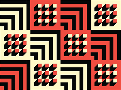 Isometric Pattern bauhaus branding isometric pattern