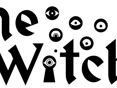 The Witch's House eyeballs halloween keyhole witch