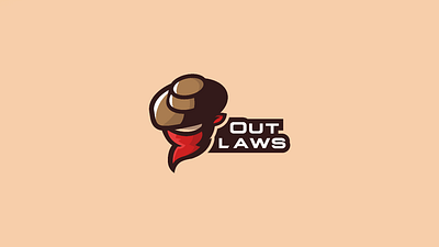 "Outlaws" Mascot Logo brand and identity branding illustration illustrator logo mascot vector