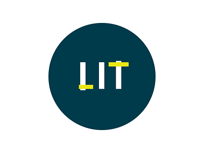 LIT logo (selected) arts brand branding culture design id identity macclesfield print web