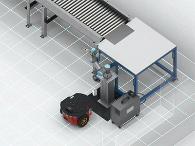 robots project - shot 4 3d isometric robots