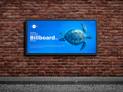 Free Outdoor Street Wall Billboard Mockup PSD billboard branding download font free free mockup freebie hoarding mockup identity logo mock up mockup mockup free mockup psd mockups print psd stationery template