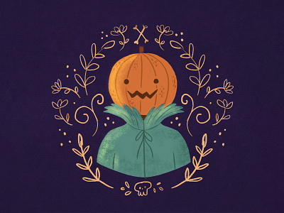 Pumpkin Man art artist book illustration children art children book illustration children illustration colorful draw halloween halloween design illustration illustrator pumpkin pumpkinman