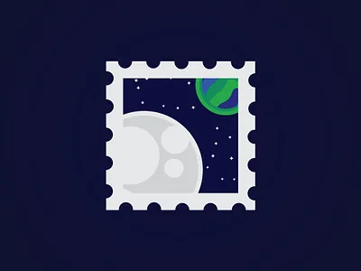 Moon design illustration vector