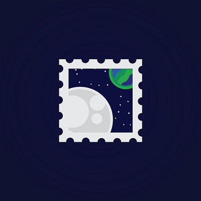 Moon design illustration vector