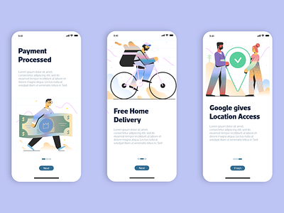 Onboarding design adobe photoshop adobexd app design illustration illustrator ui ux vector xd