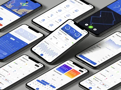 Fitness app UI blue body clean daily design fitness fitness app fitness center health icon illustration invite man typography ui user interface ux vector vegetarian woman