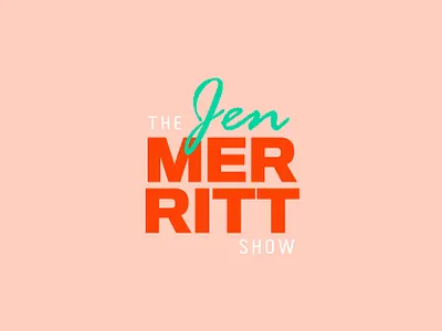 The Jen Merritt Show Concept design icon identity illustration illustrator lettering logo type typography vector