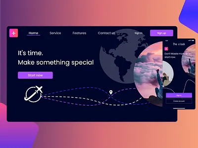 Make something 👌👏 animation app branding design illustration ios ui ux web webdesign