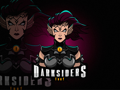 Darksiders: Fury art cybersport darksiders esport esport mascot esports logo illustrator logo design logotype mascot mascot design mascot logo mascotlogo