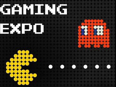 Gaming Expo 1 1 graphicdesign poster art retro
