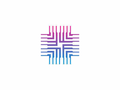Chipset *Forsell brand brand and identity branding chip computer design intelligent logo tech logo technology vector