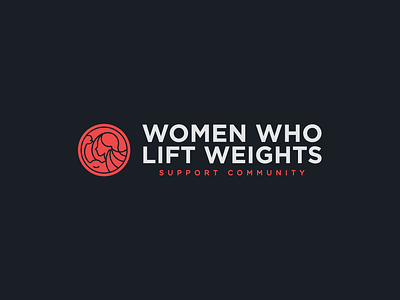 WWLW Horizontal Lockup brand identity branding design gym gym logo icon illustration illustrator line art lockup logo logo design logos logotype vector weight lifting weightlifting women women empowerment women in illustration