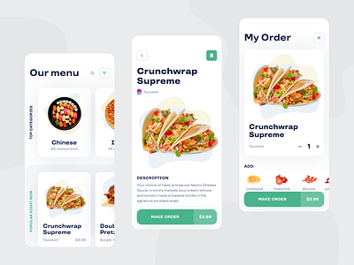 Online food-delivery platform app catering delivery delivery app delivery page food food app ios marketplace mobile order product design restaurant restaurant app typography web design