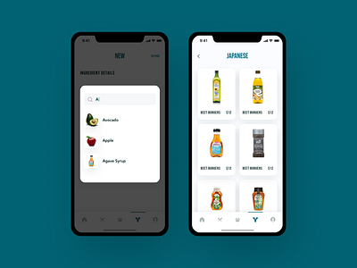 KOOKERS - Food videos, recipes & groceries bank card booking app clean ui cook finance food food app groceries grocery grocery app illustration mobile app popup recipe recipe app recipes ui design user interface wallet wallet app