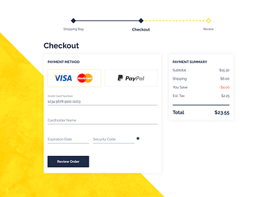 Checkout checkout dailyui design ui ux