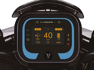 CROXERA, Electric Scooter, Dashboard RE-Design dashboard dashboard app dashboard design dashboard ui eletriccar scooter transportatoin