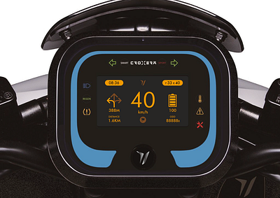 CROXERA, Electric Scooter, Dashboard RE-Design dashboard dashboard app dashboard design dashboard ui eletriccar scooter transportatoin