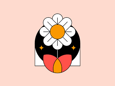 Innocent badge design graphic icon iconography identity illustration logo