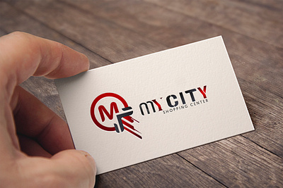 MC Shopping center australia design illustrator logo design