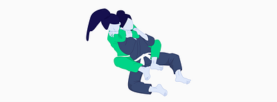 Rear Naked Choke bjj grappling illustration jiu jitsu jiujitsu rear naked choke rnc submission