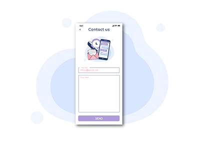 Contact us appdesign dailyui design designinspiration graphic graphic design mobiledesign ui uidesign uiinspiration