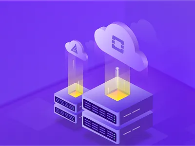 Storage Product XCBS cloud illustrator purple storage x xsky