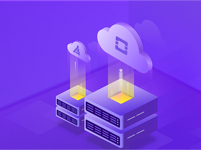 Storage Product XCBS cloud illustrator purple storage x xsky