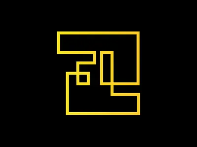 FL branding design logo logotype monogram monogram design monogram letter mark monogram logo typography typography design