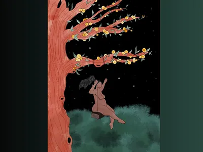 Swing it illustration procreate