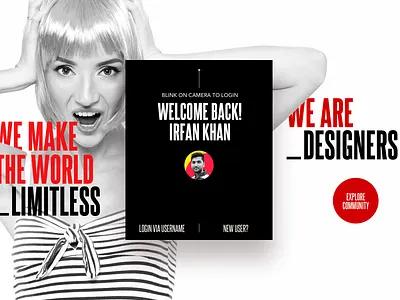 Face ID - Login faceid login design login page