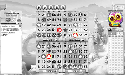 Winky's Peak 2 bingo illustration logo slots ui ux