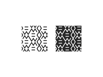 Maxwell pattern black and white brand pattern geometric geometric pattern pattern pattern design repeatable pattern seamless seamless pattern