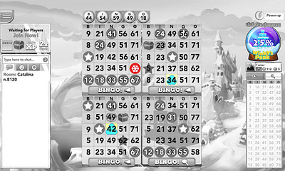 Winky's Peak 1 bingo casino logo slots ui ux