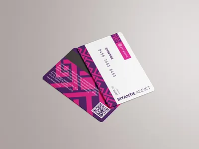 Biyantie Membership Card design brand brand identity branding design id card logo logo design membership card