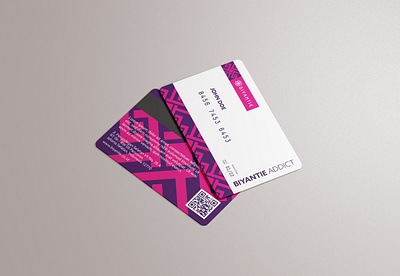 Biyantie Membership Card design brand brand identity branding design id card logo logo design membership card