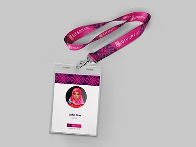 Biyantie ID Card Design brand brand identity branding design id card lanyard logo logo design