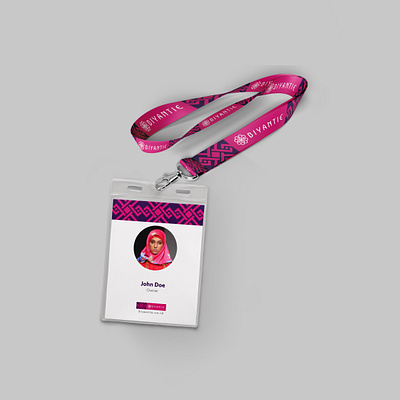 Biyantie ID Card Design brand brand identity branding design id card lanyard logo logo design