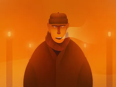 Just a Yellow Man... art character characterdesign concept design illustration